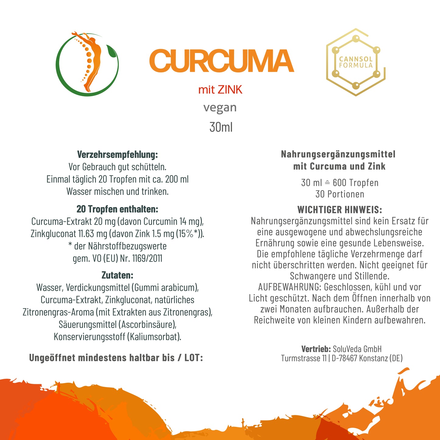 Curcuma mit Zink