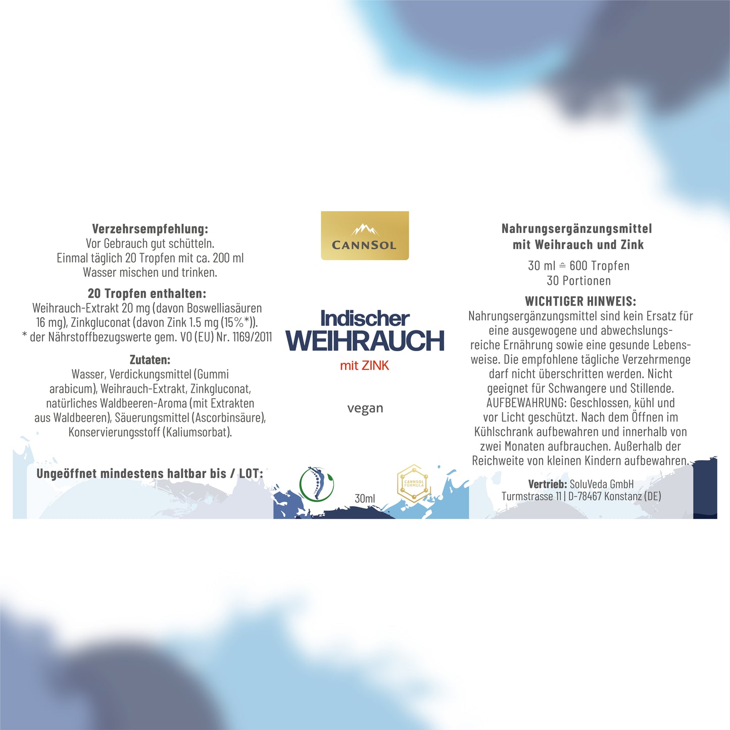 Weihrauch mit Zink